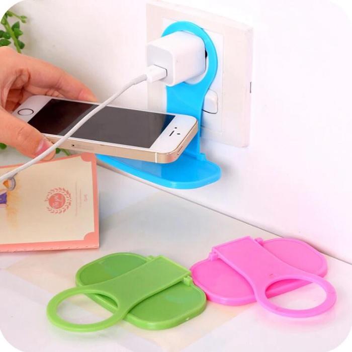 3 Pcs Folding Charger Adapter Holder